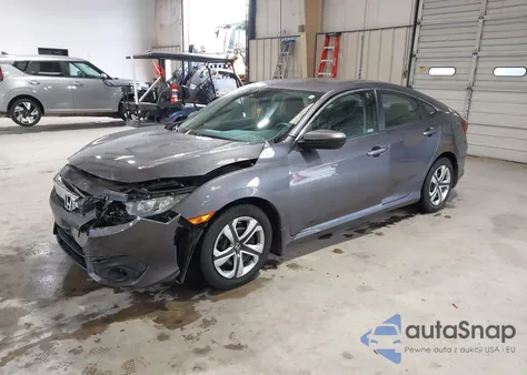 2018 Honda Civic Lx из США, поврежденный, VIN 2HGFC2F69JH569887